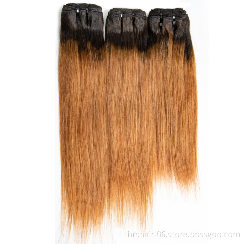 10A Woman Hair Extension Mink Cuticle Aligned Raw Brazilian Virgin Straight Human hair Bundles with Frontal Closure